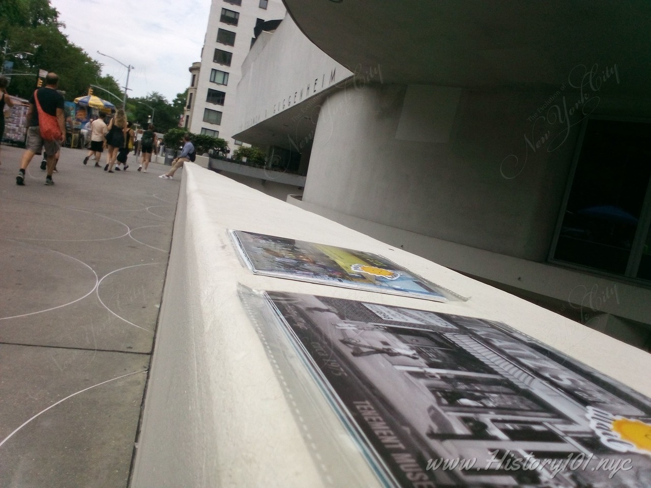 History101.NYC's Museum Mile Postcard Campaign at MoMA, Guggenheim, Natural History Museum #14