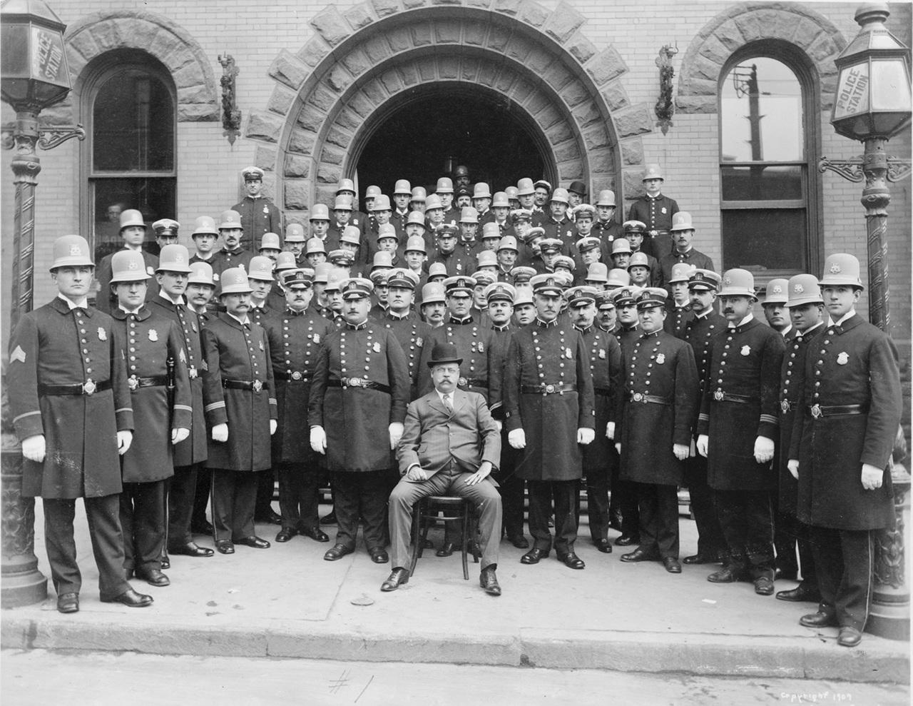 New York City Police Department NYC in 1909