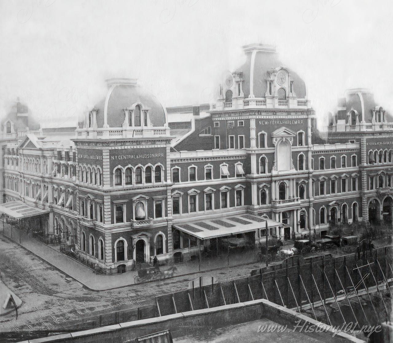 Grand Central Depot - NYC in 1875