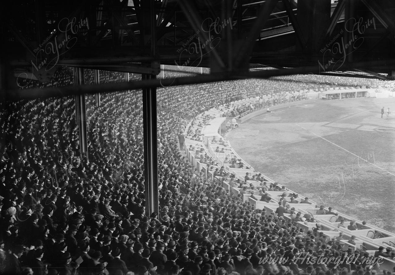 NY Highlanders (Yankees) at Polo Grounds - NYC in 1912