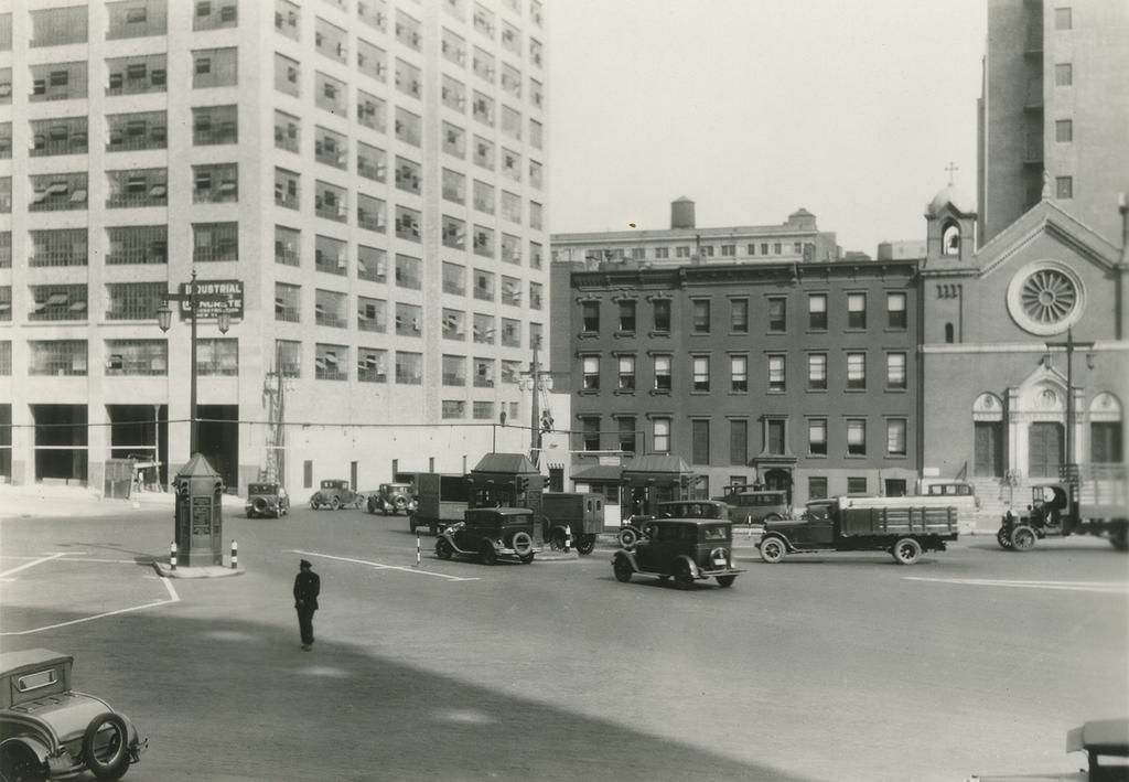 Entrance To Holland Tunnel - NYC in 1929