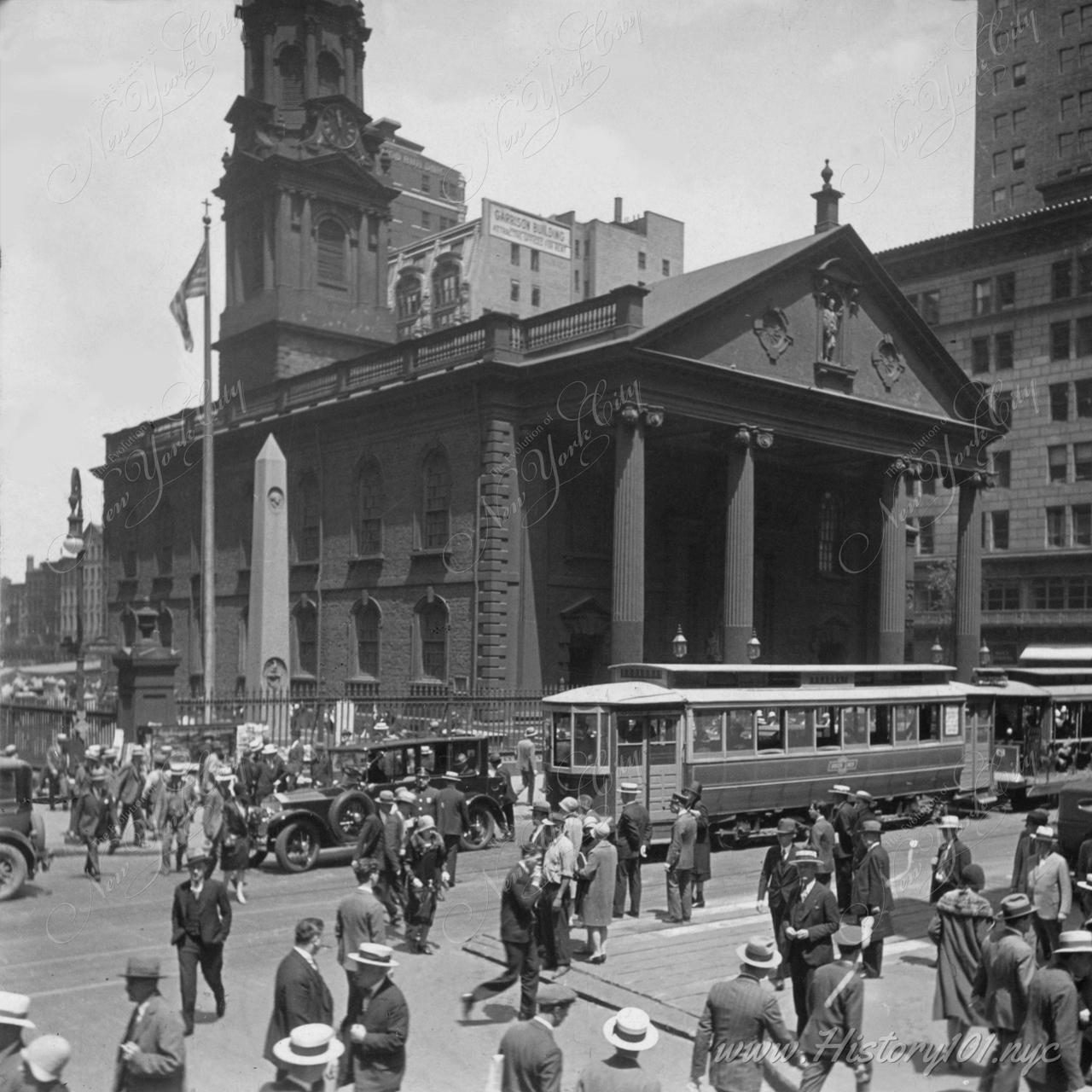 Saint Paul's Church - NYC in 1929