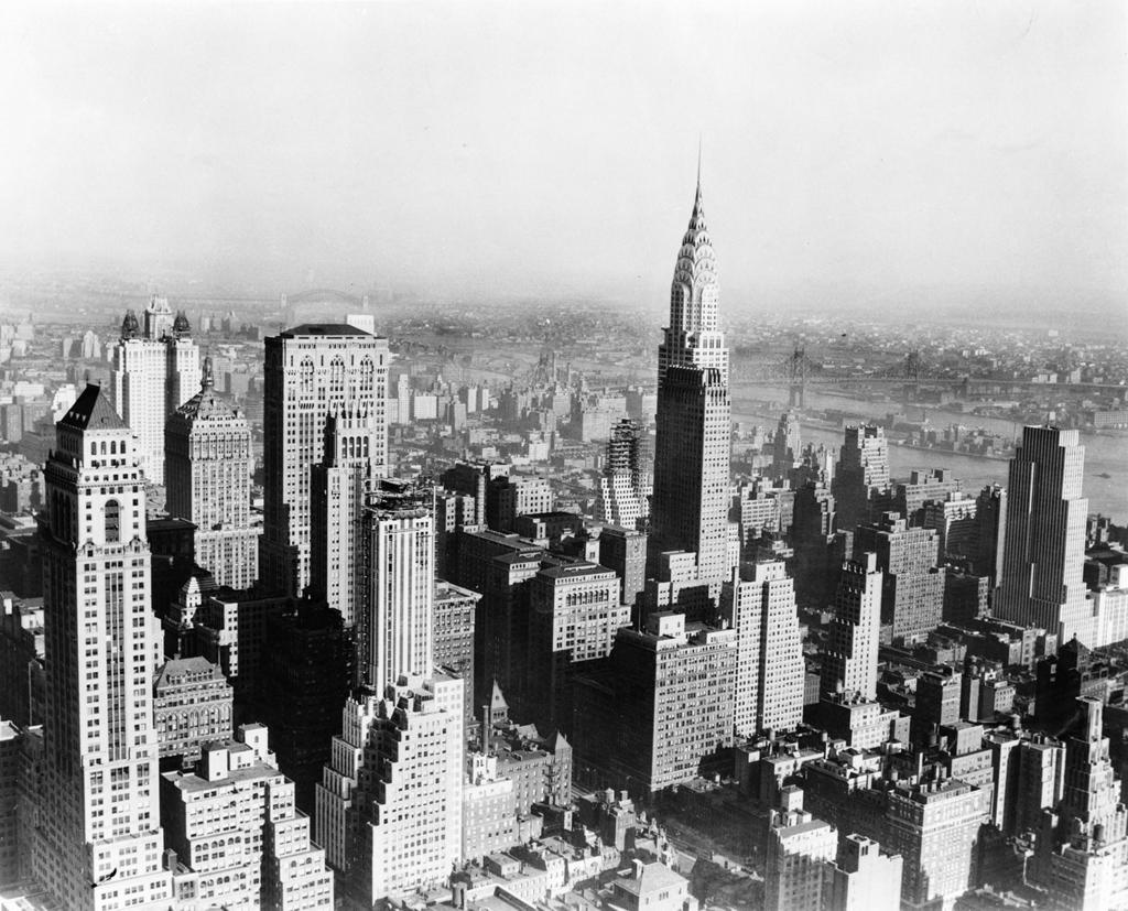 Midtown Manhattan Skyline - NYC in 1931