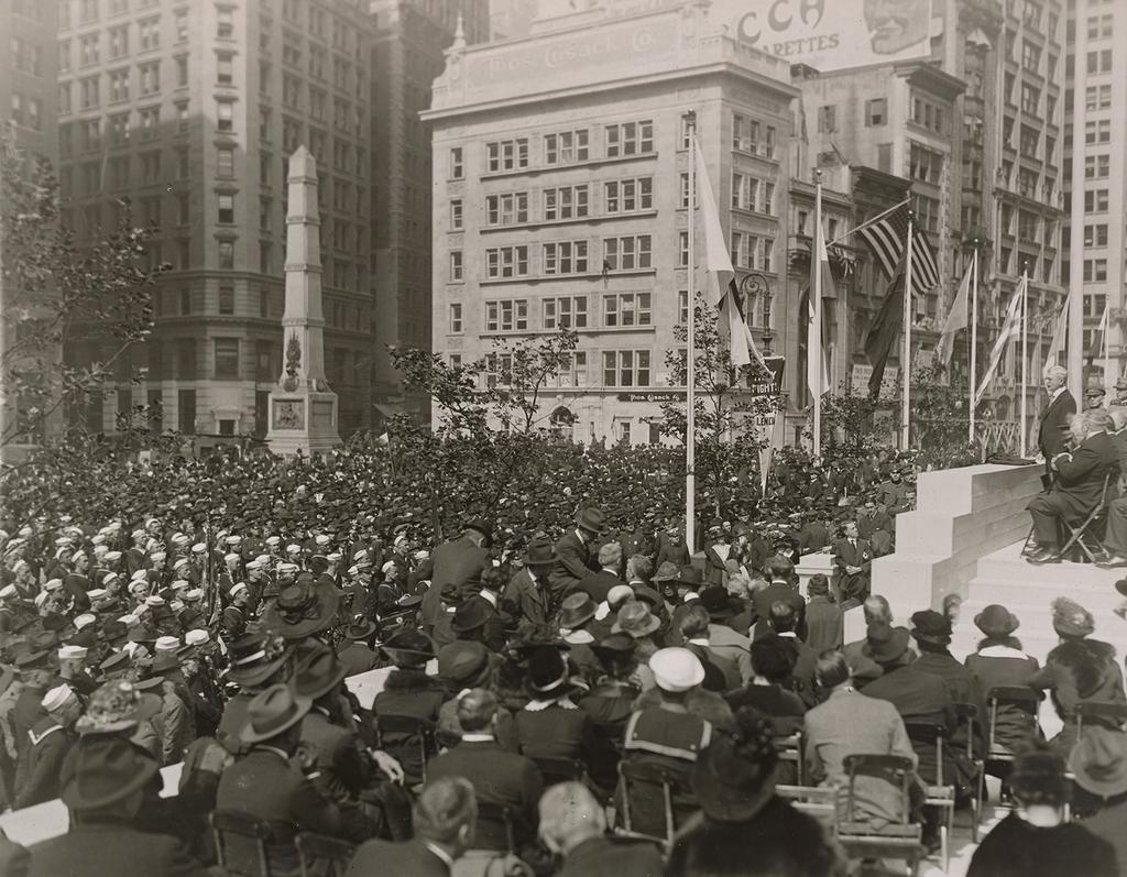 Vice President Marshall Makes Liberty Loan Speech