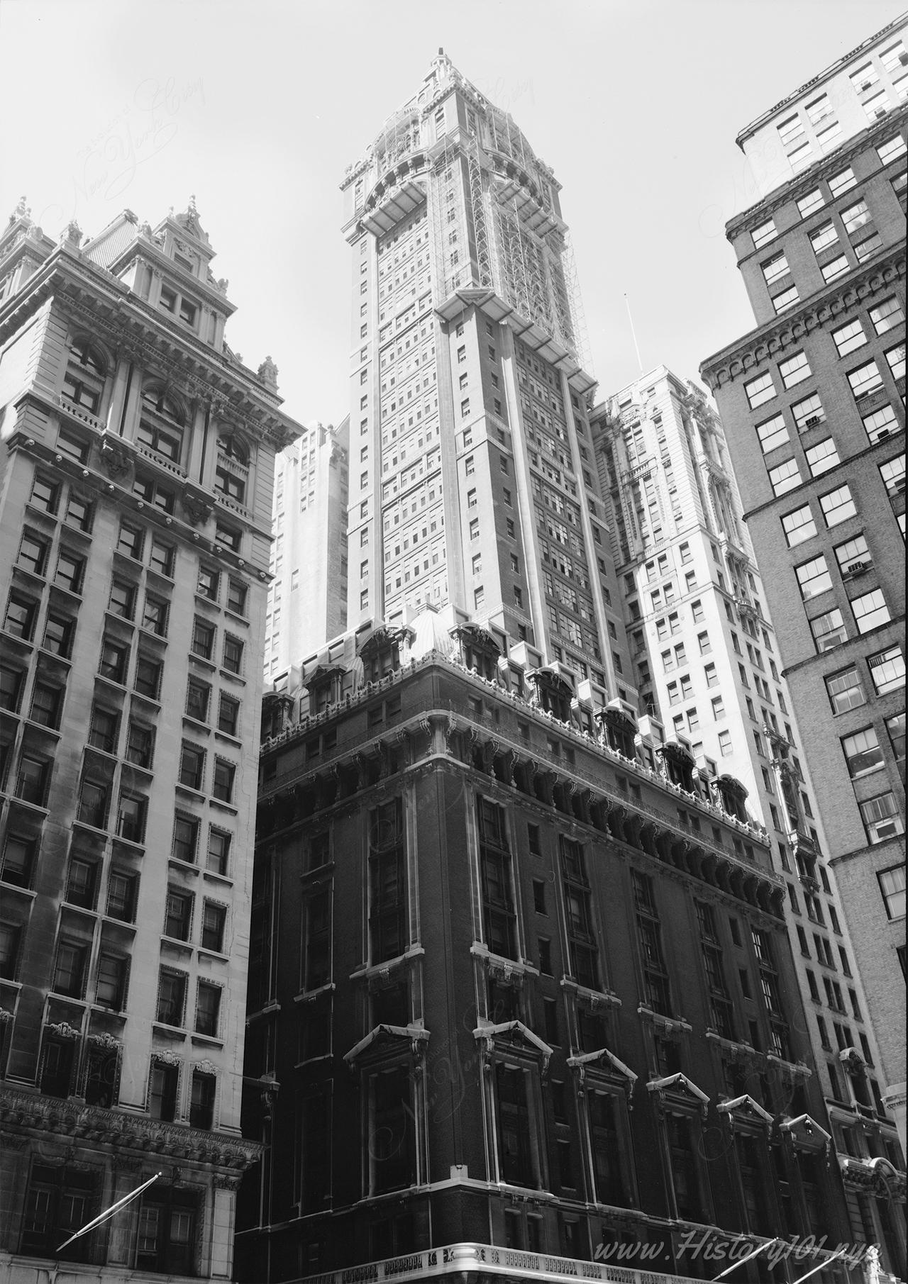 Looking Up at The Singer Tower - NYC in 1967