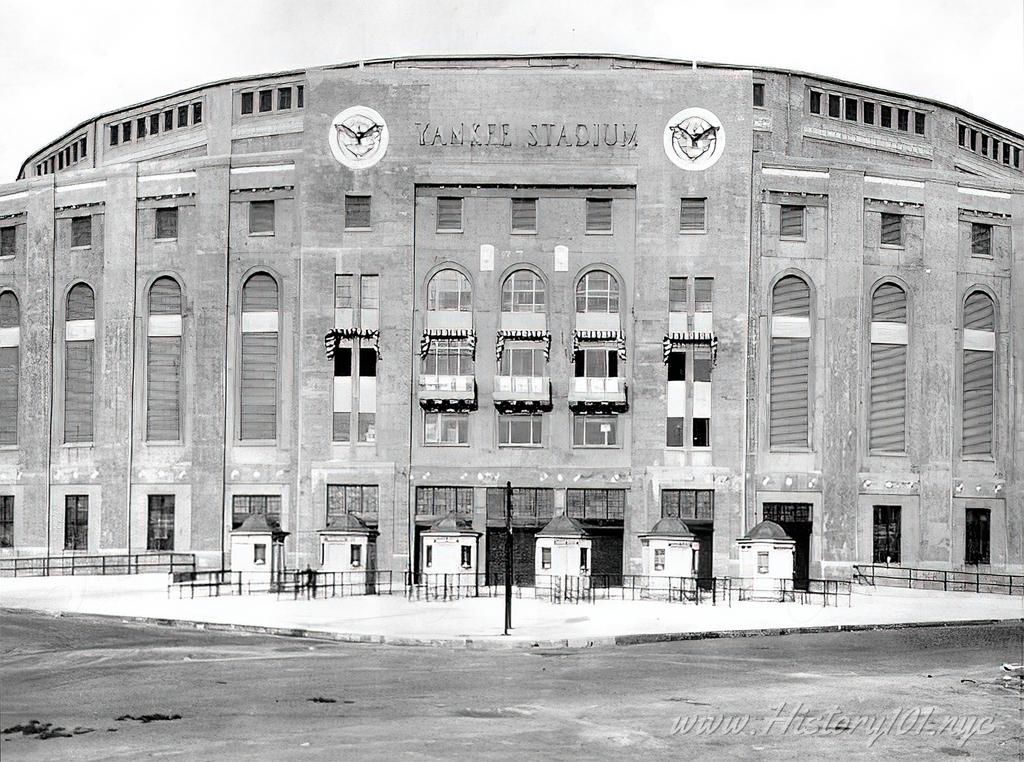 Yankee Stadium Main Entrance - NYC in 1923