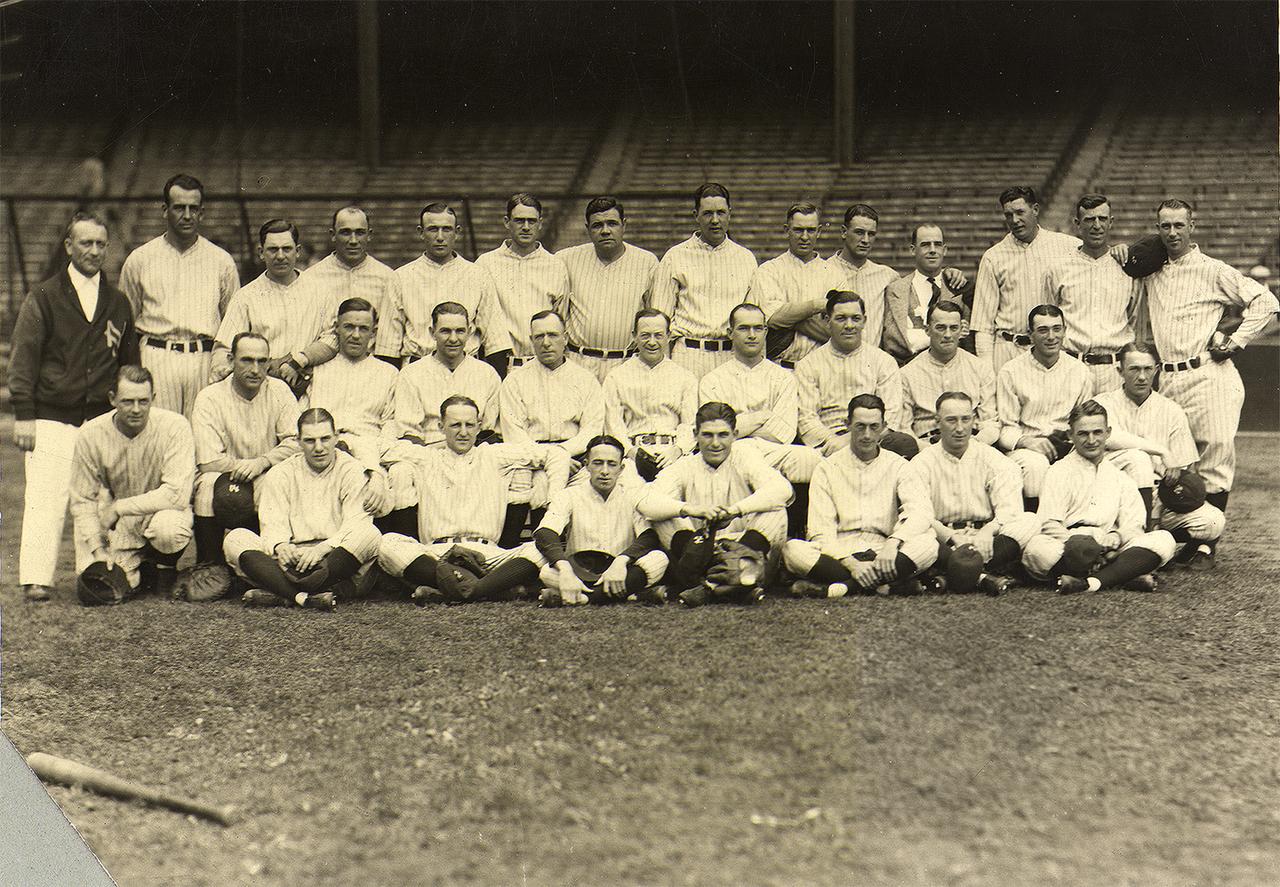 New York Yankees Baseball Team - NYC in 1925