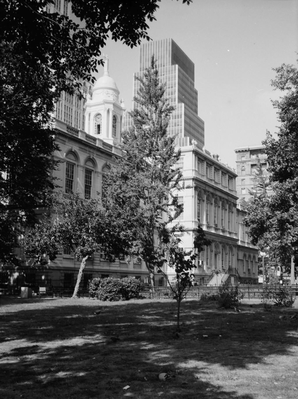 City Hall Park - NYC in 1981