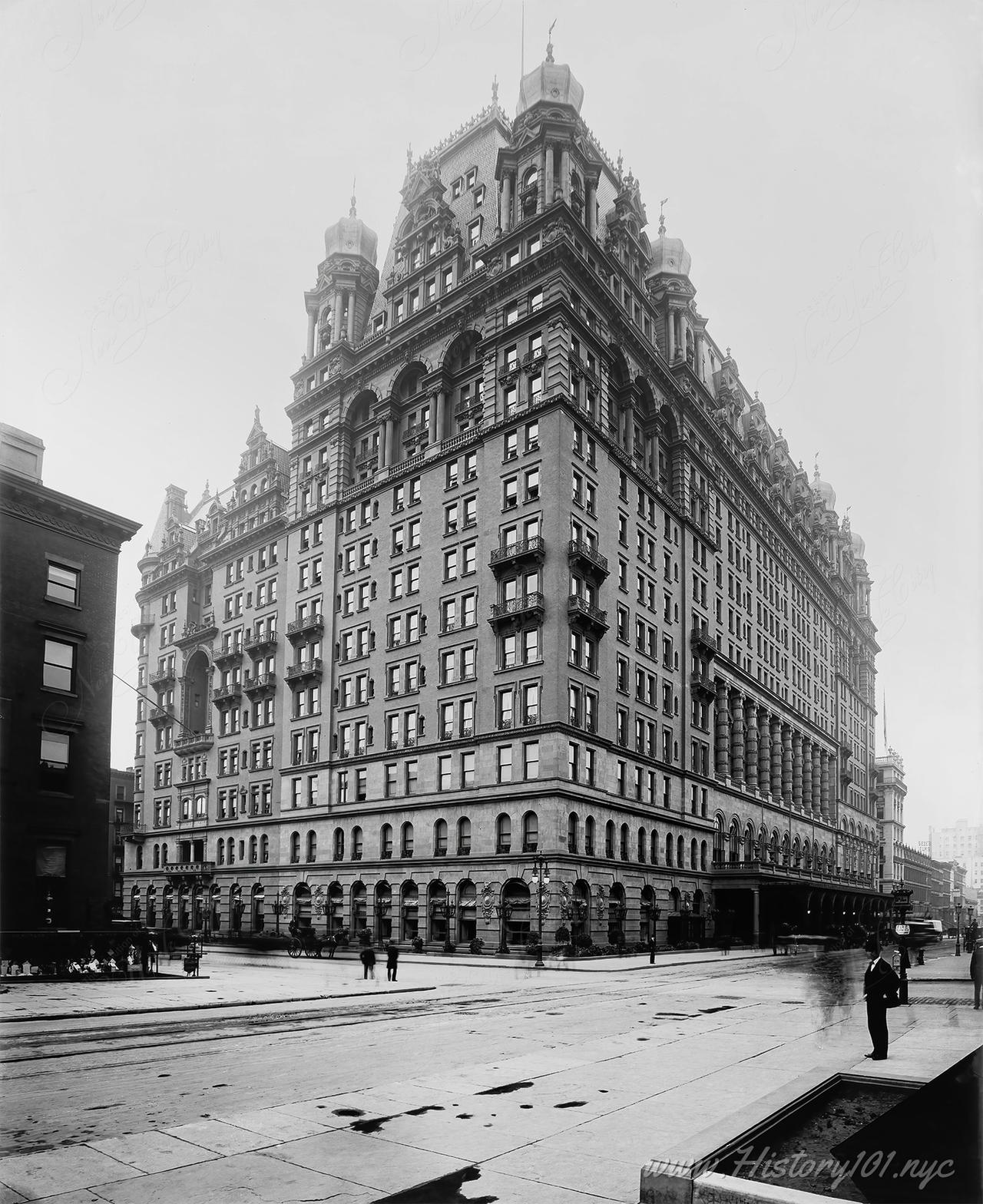 The Waldorf Astoria Hotel Nyc In 1897