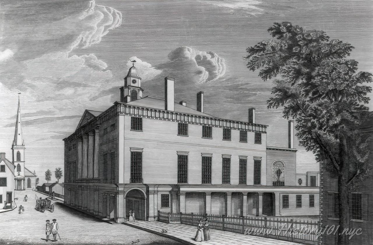 City Hall - NYC in 1830