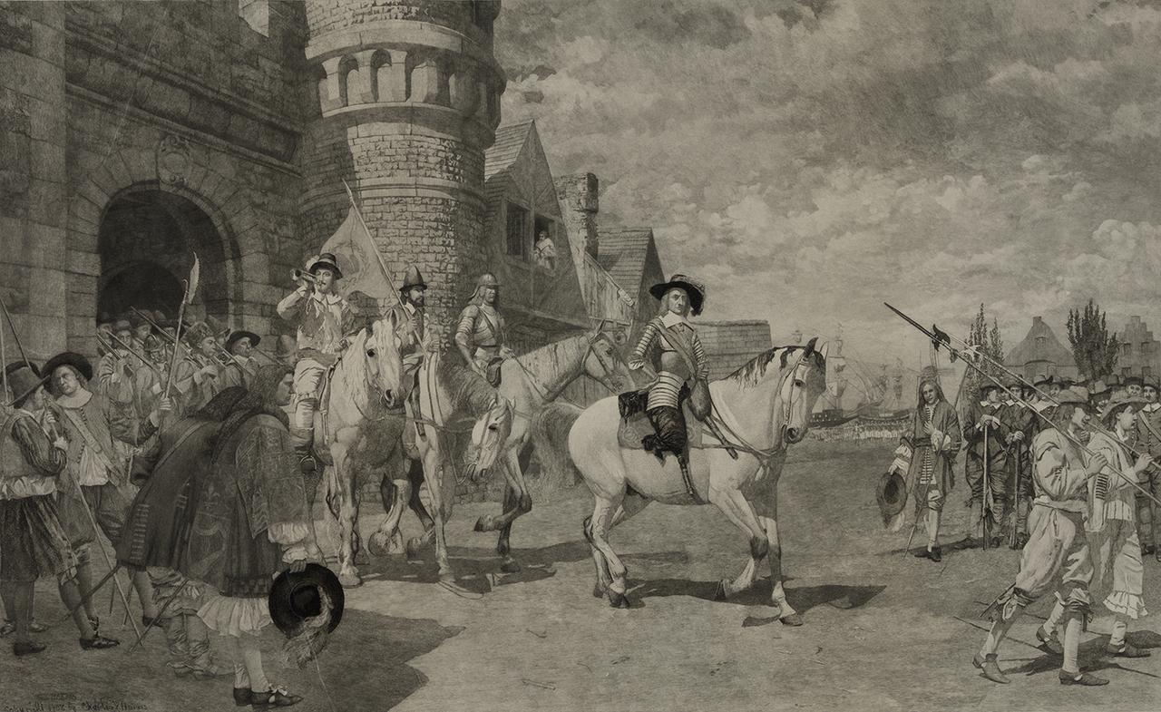 Peter Stuyvesant Surrenders New Amsterdam - NYC in 1664